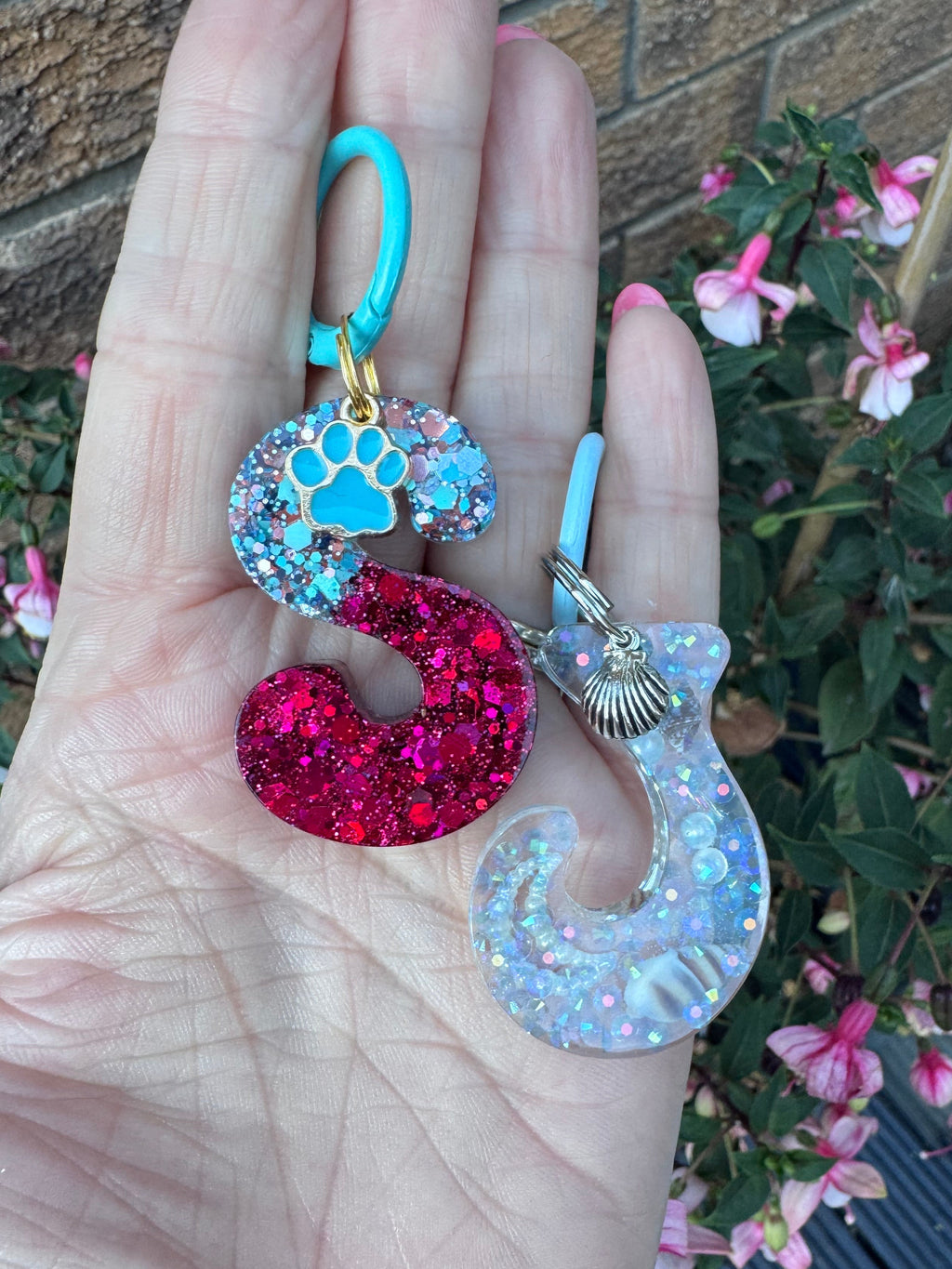 Dog ID tag Initial