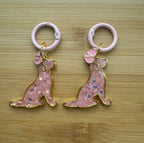 Labrador gold frame Tag