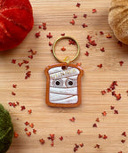 Mummy Toast resin Dog Tag