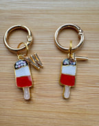 Ice Lolly & ice cream dog tag