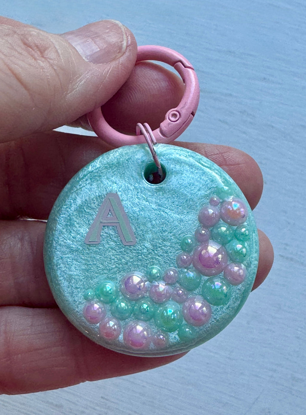 Glitter Dog Tag