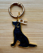 Labrador gold frame Tag