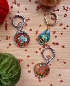 Woodland Whimsy metal Framed Dog Tag
