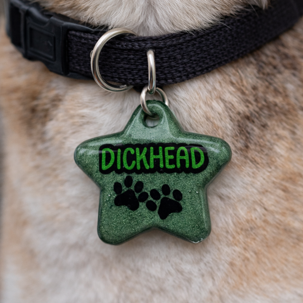 Cheeky Dog Tag