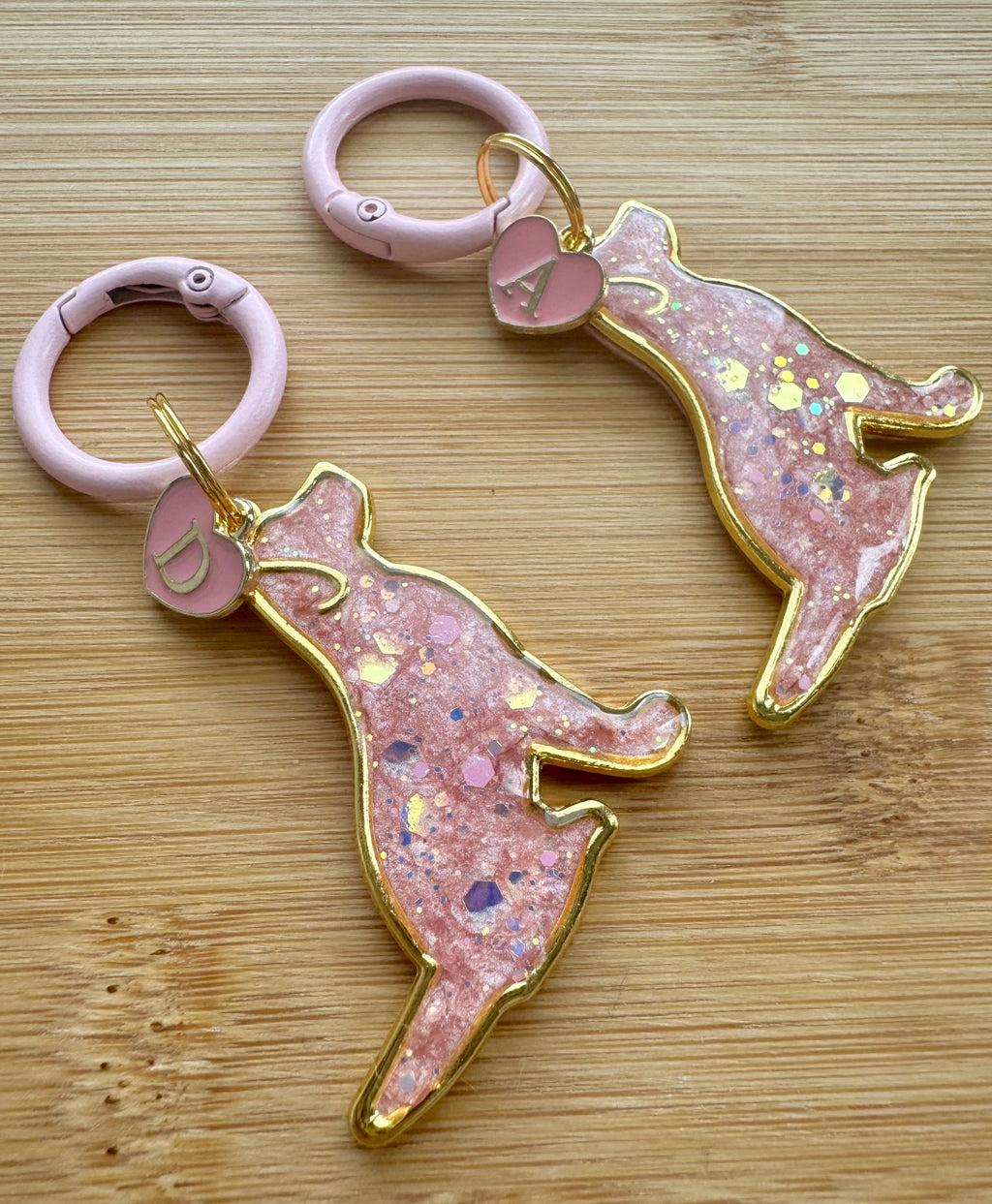 Labrador gold frame Tag