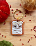 Mummy Toast resin Dog Tag