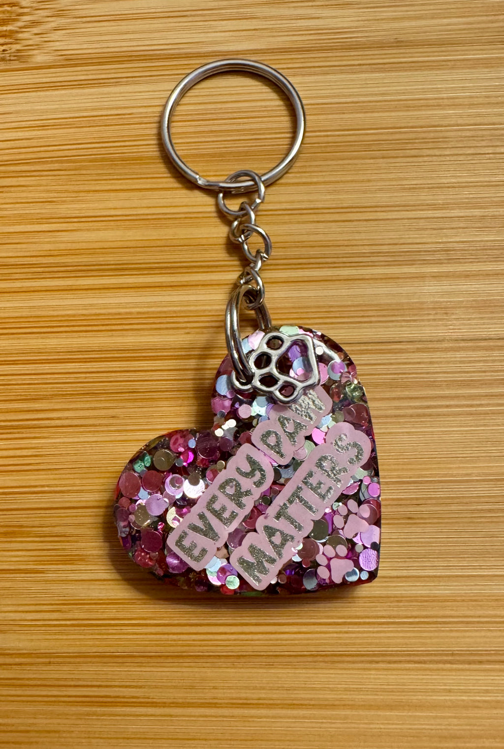 Every Paw Matters Keyring - for charity