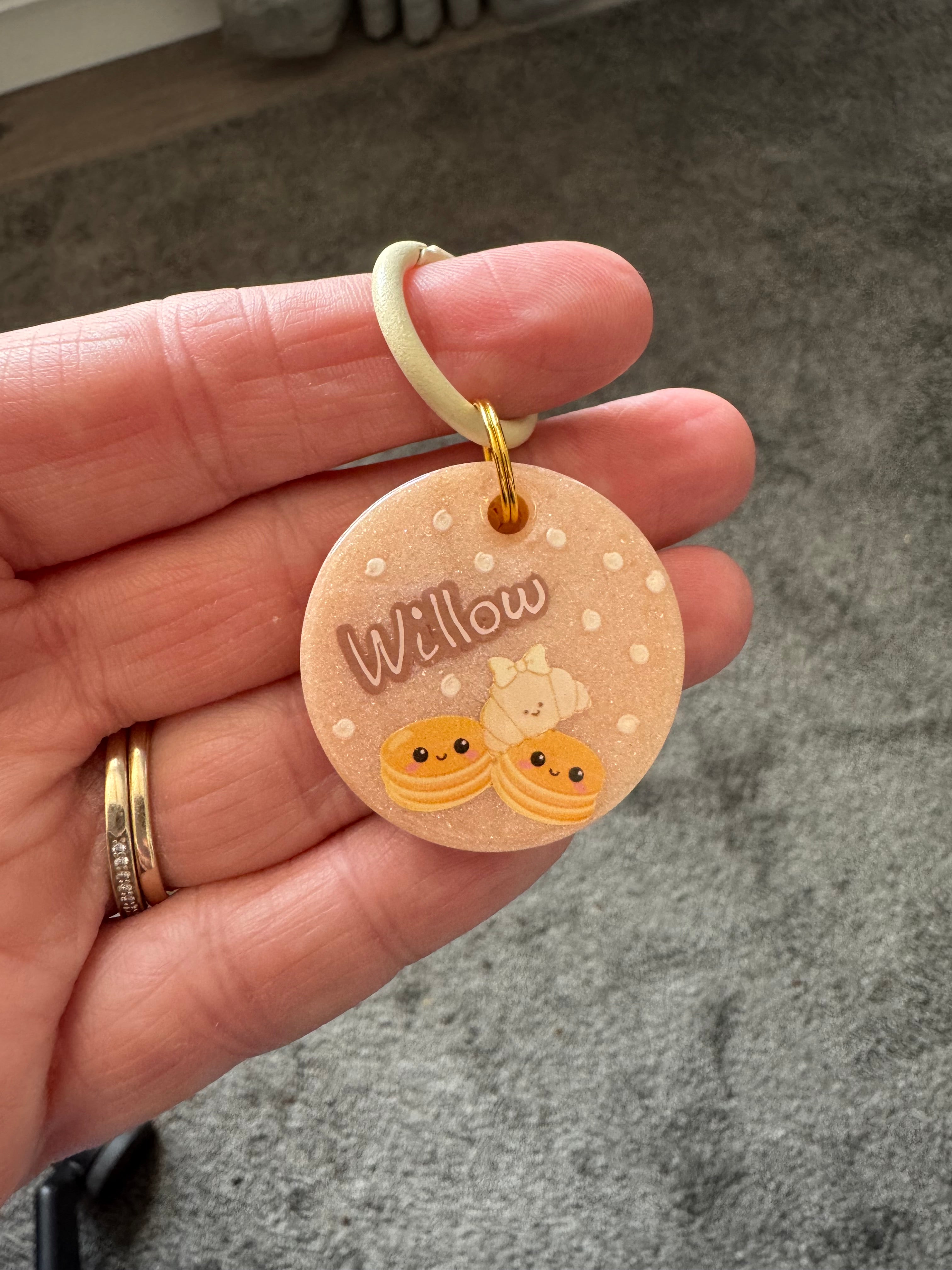 Glitter Dog Tag