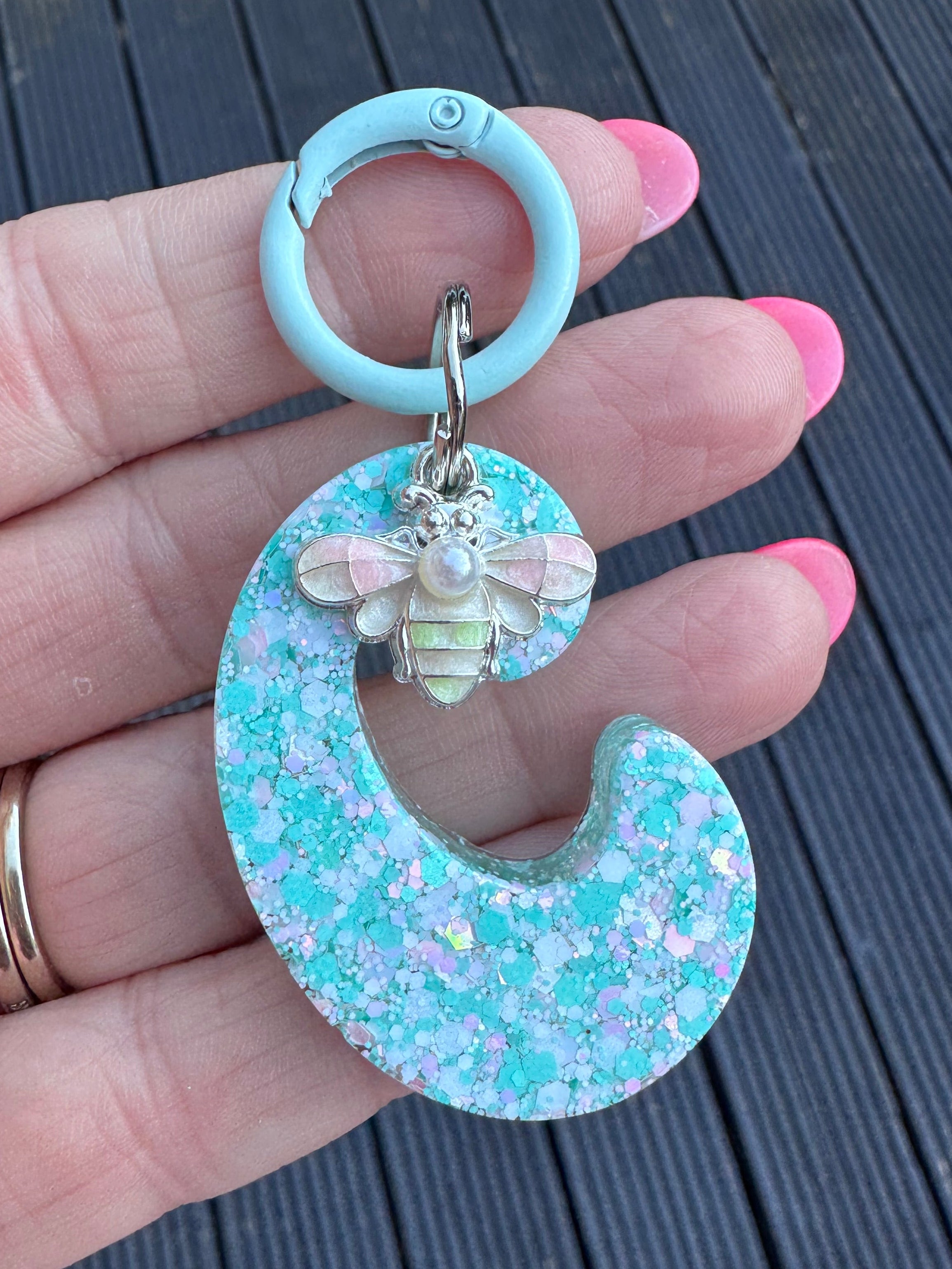 Dog ID tag Initial