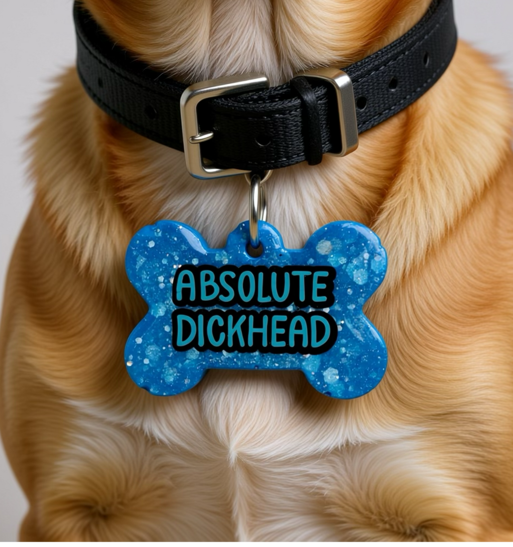 Cheeky Dog Tag