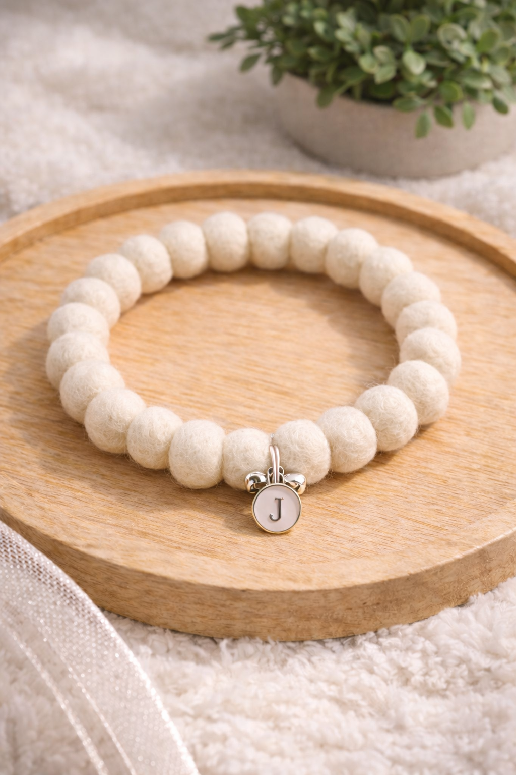 Handmade Pom Pom Collar