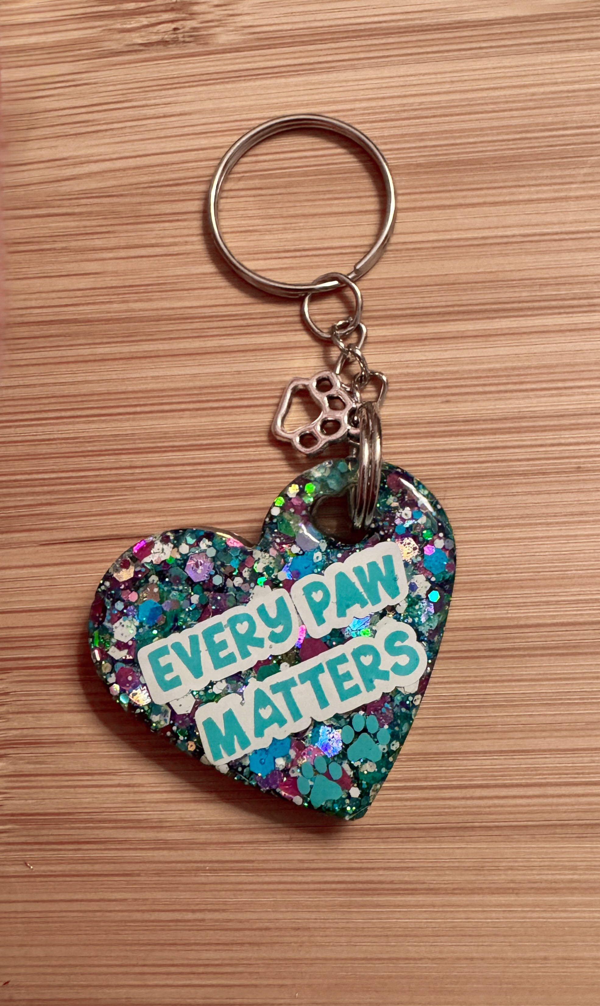Every Paw Matters Keyring - for charity