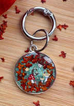 Woodland Whimsy metal Framed Dog Tag