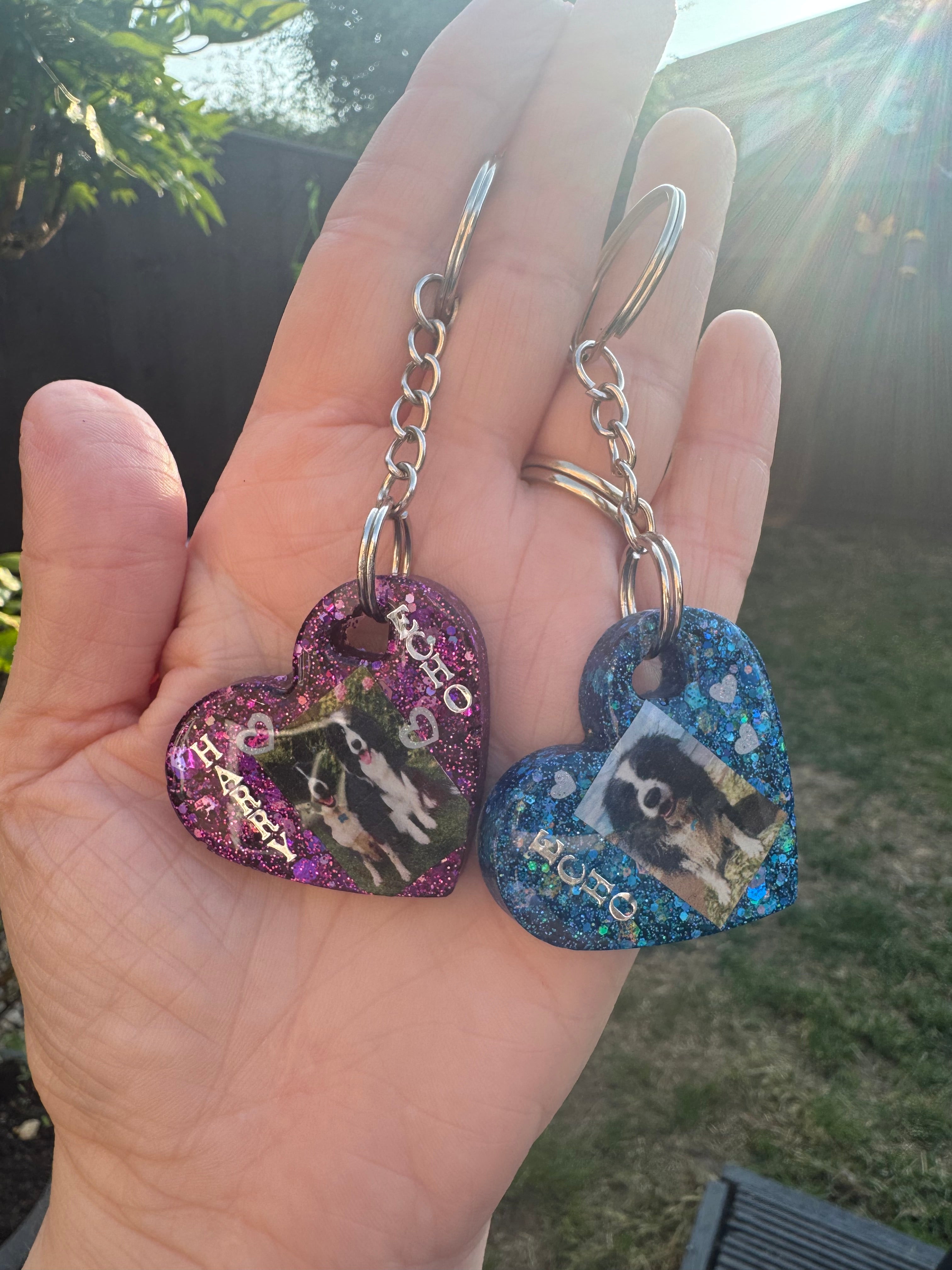 Personalised Picture keyring