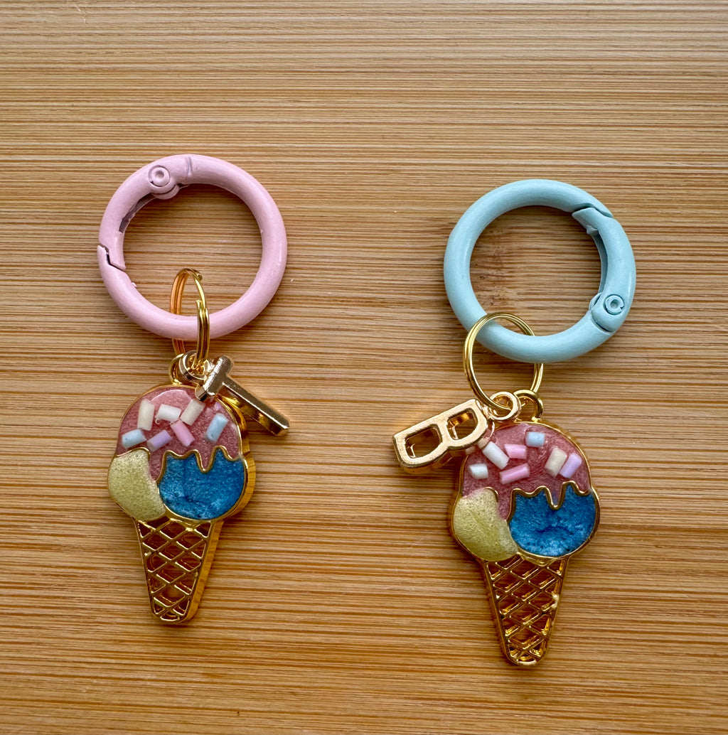 Ice Lolly & ice cream dog tag