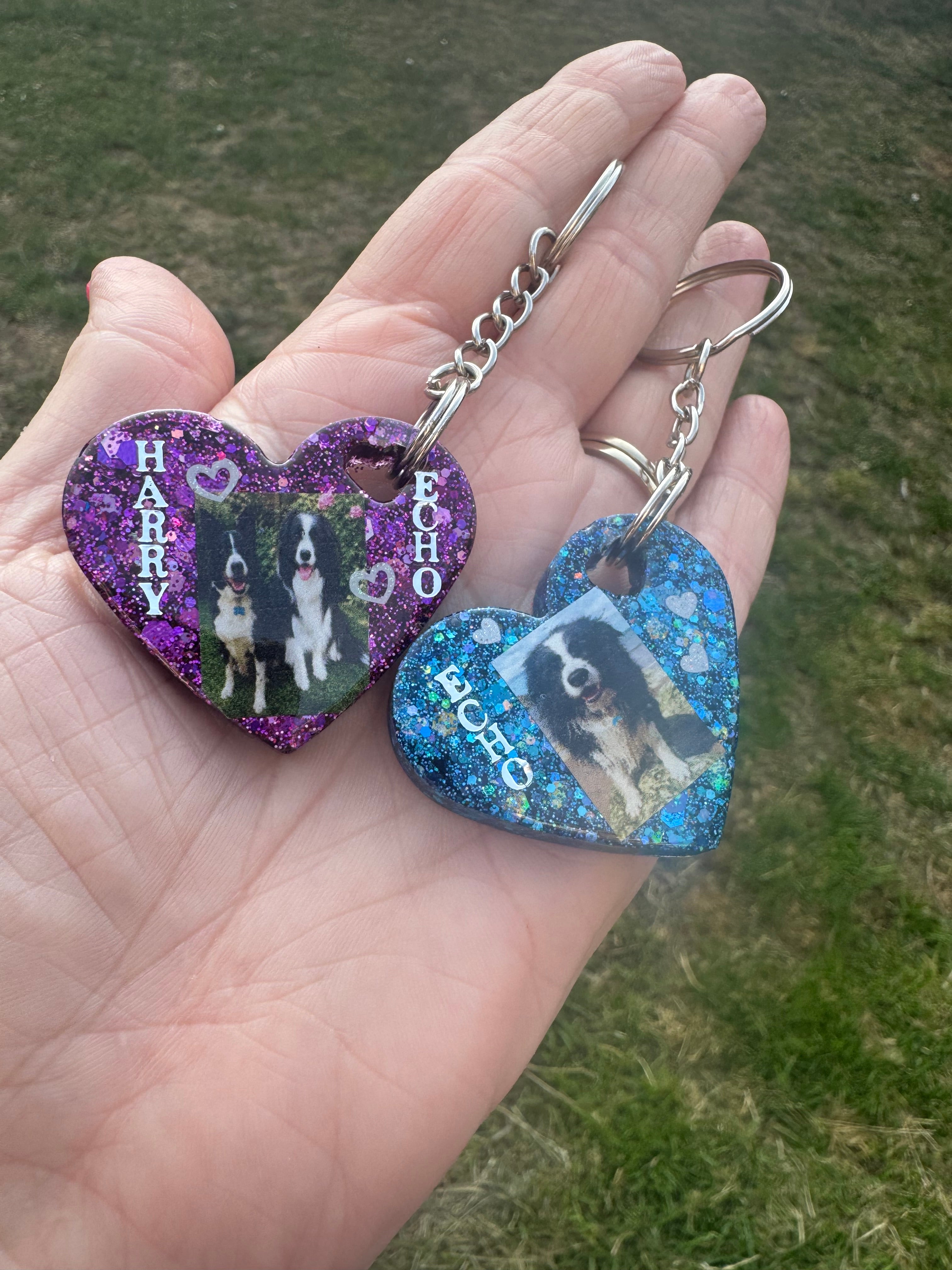 Personalised Picture keyring
