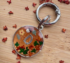 Woodland Whimsy metal Framed Dog Tag