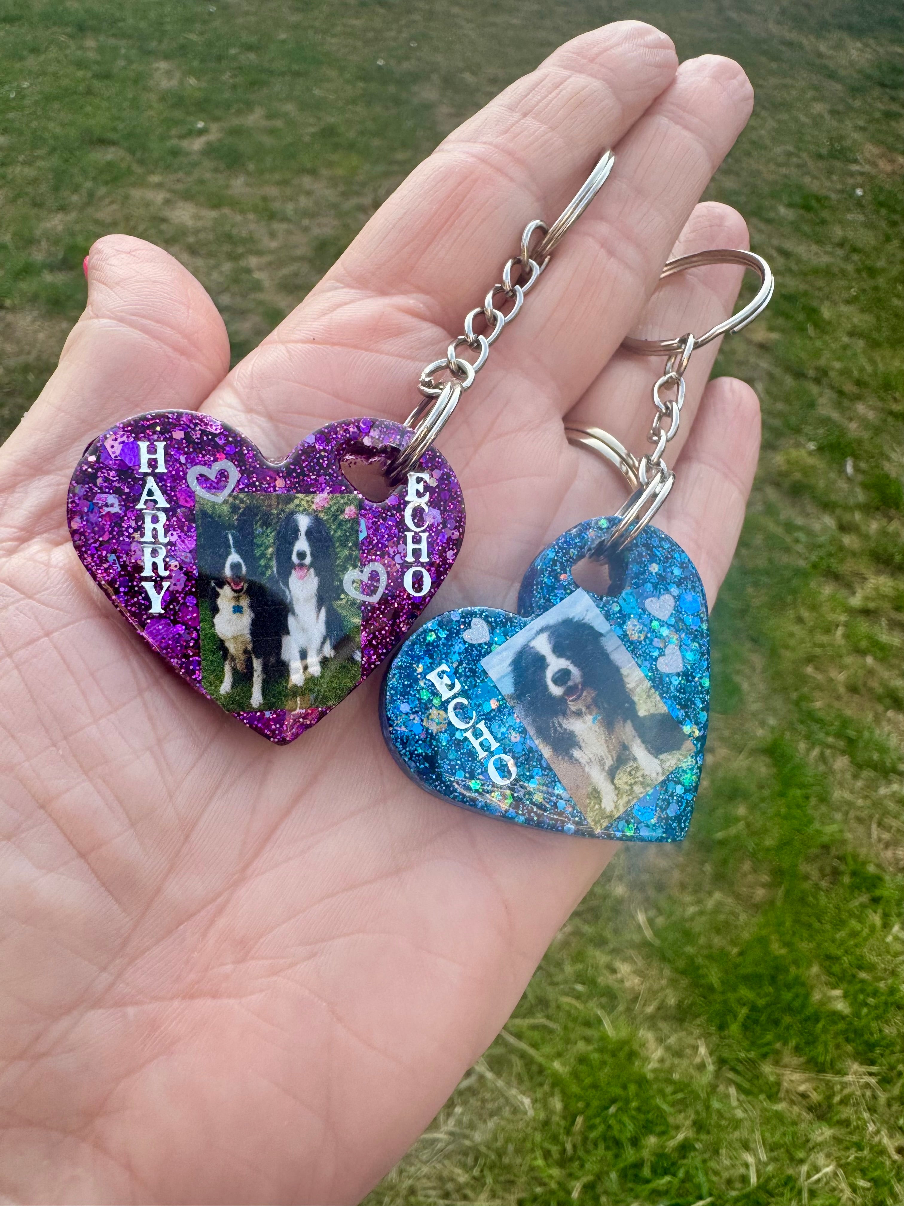 Personalised Picture keyring