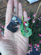 Dog ID tag Initial