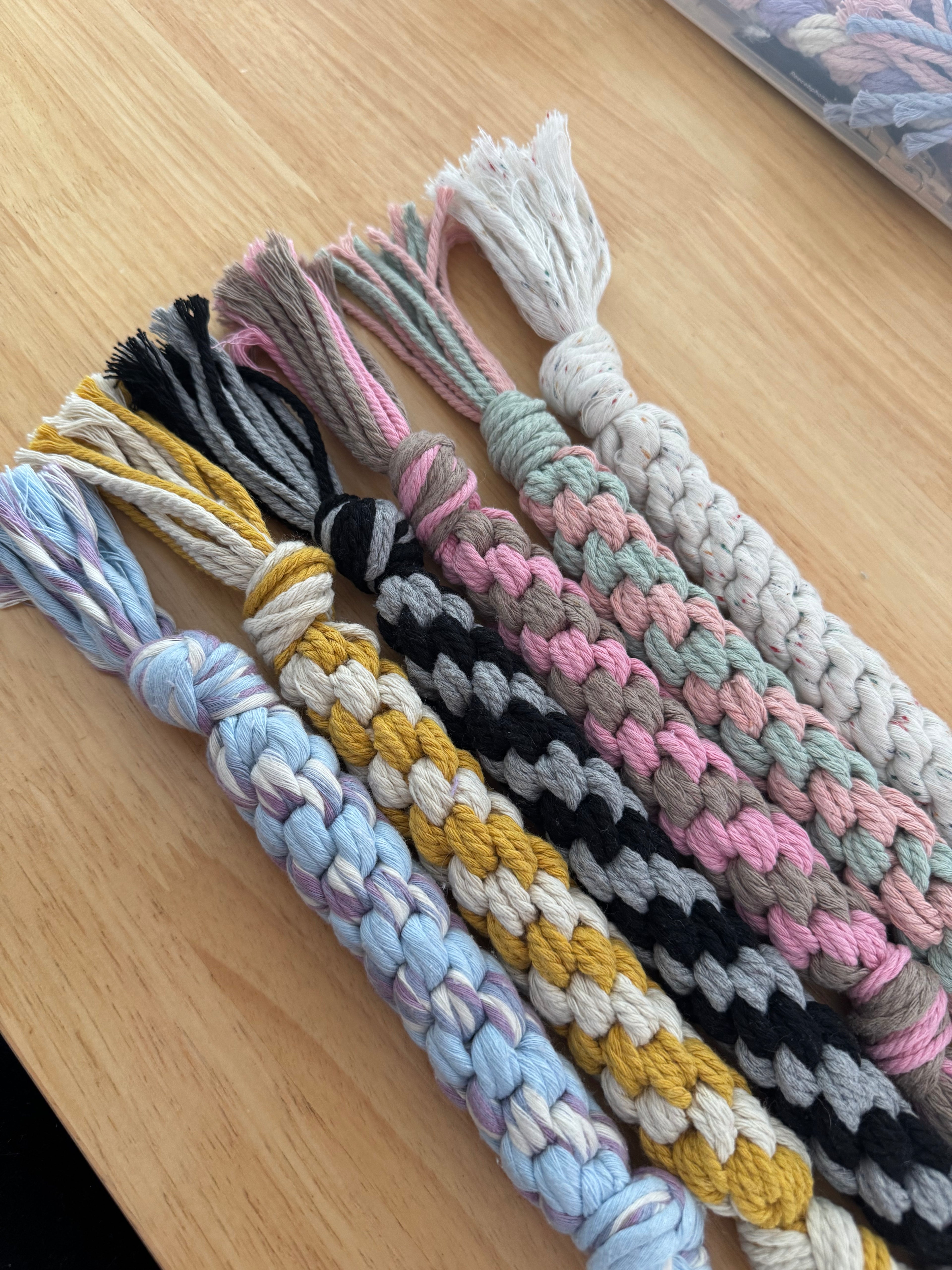 Hand Tied Dog Tug Rope